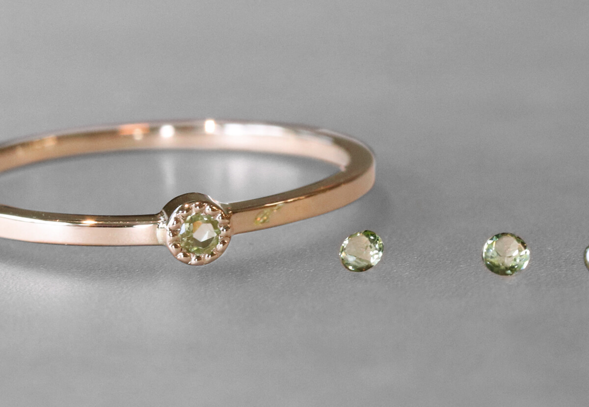 8月の誕生石・ペリドット