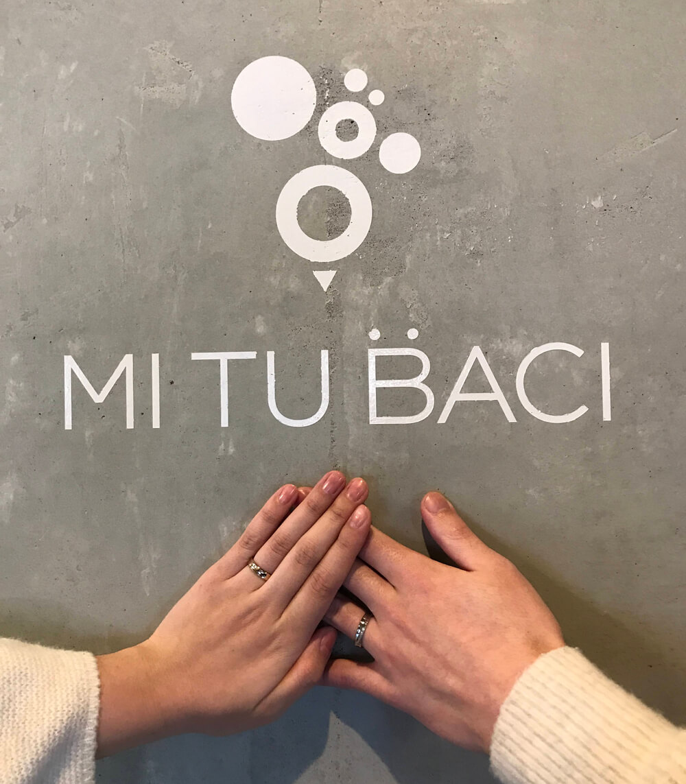 【お客様の声】なめらかな形が魅力の手作り結婚指輪